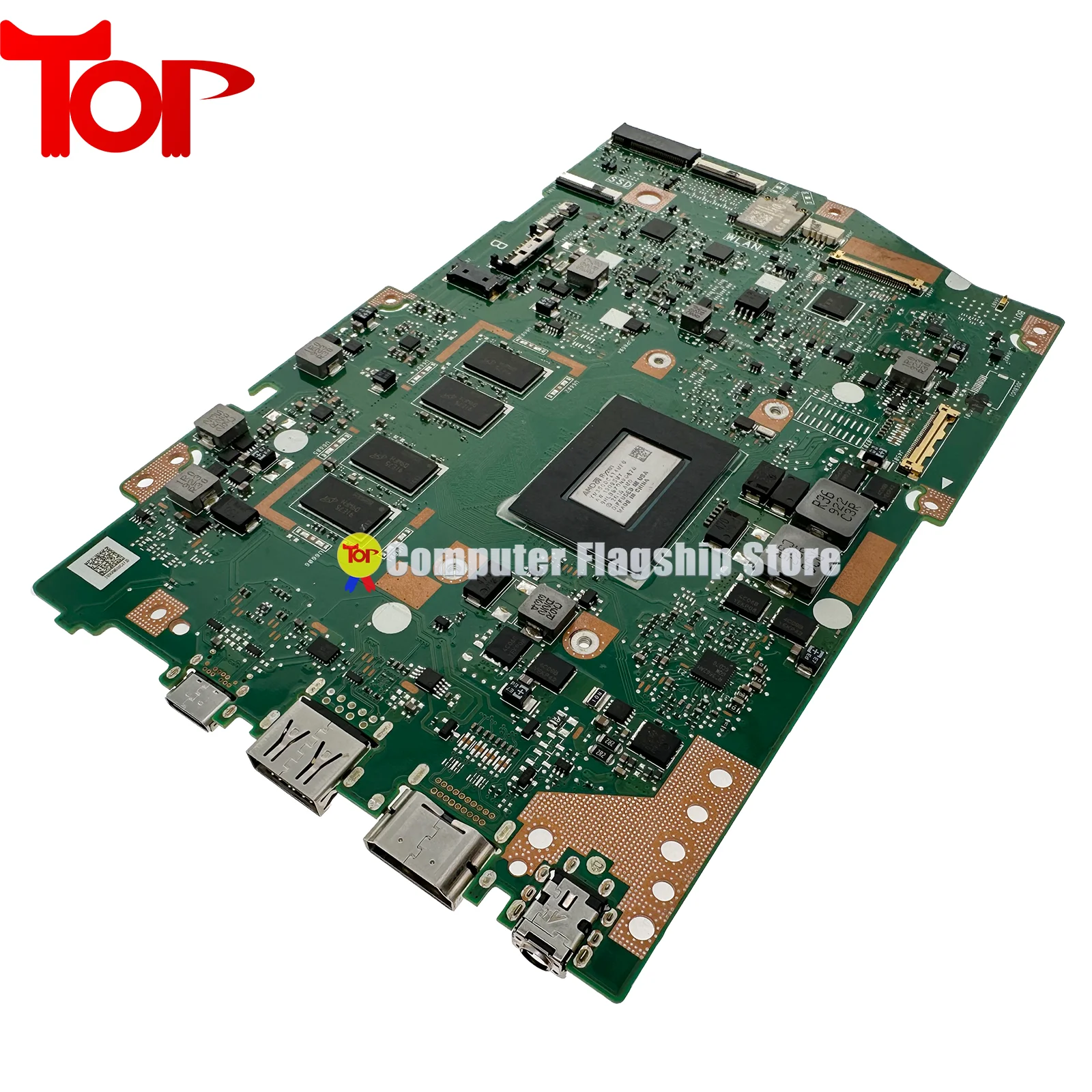 Imagem -03 - Placa-mãe do Portátil para Asus Zenbook Flip 14 Mainboard 8g-ram Q406da Q406q Q406 Ux462qa Um462da R33200 R5-3500u R7-3700u Ux462da