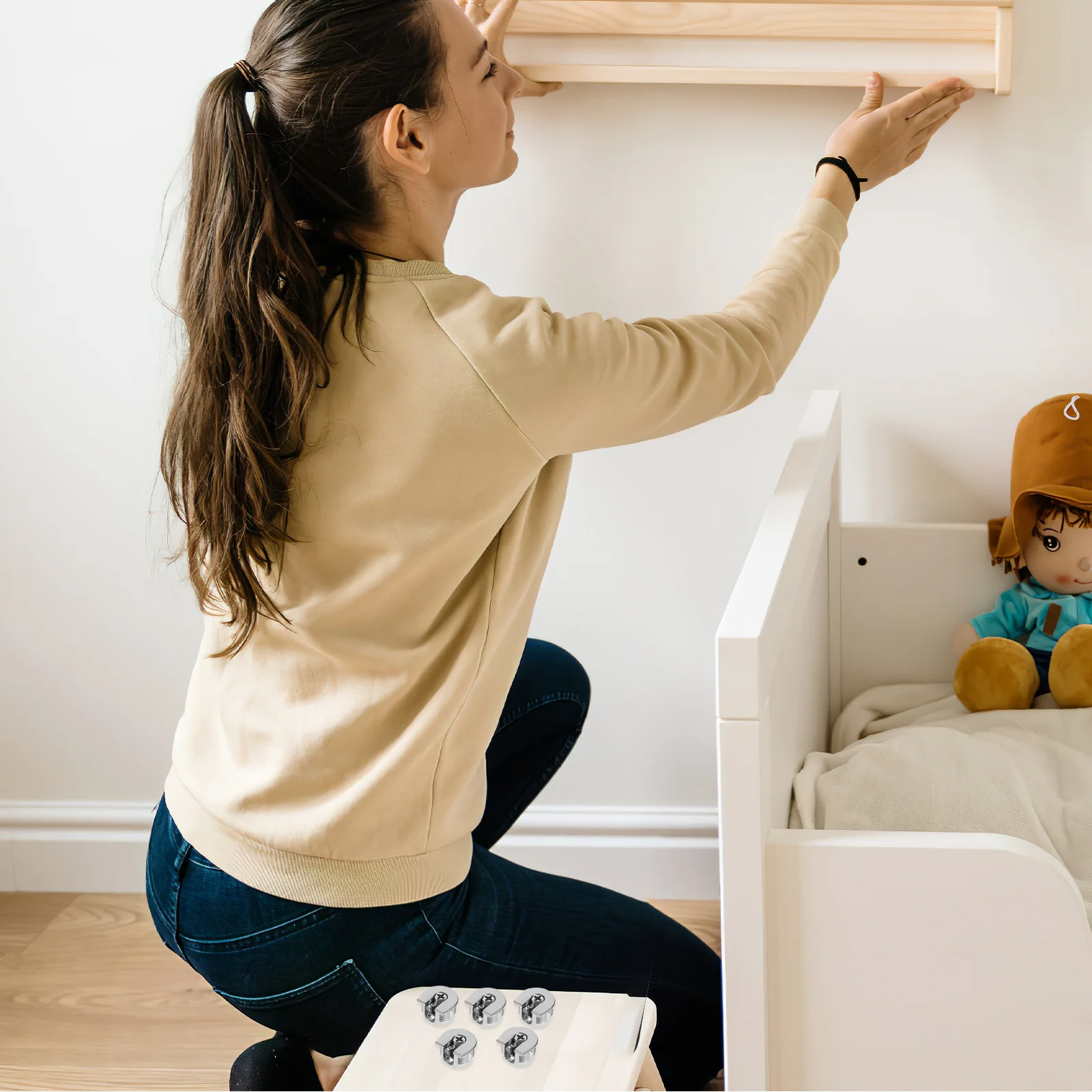 10 قطعة قوس الرف طبقة مجلس موصلات تعزيز الحاملة خزانة خزانة الأثاث السحابات الأثاث أجزاء الأجهزة #2