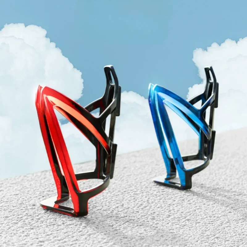 Bicycle Water Bottle Cage Colorful Gradient Cycling Bottle Holder Ultralight MTB Road Bike Water Bottle Bracket