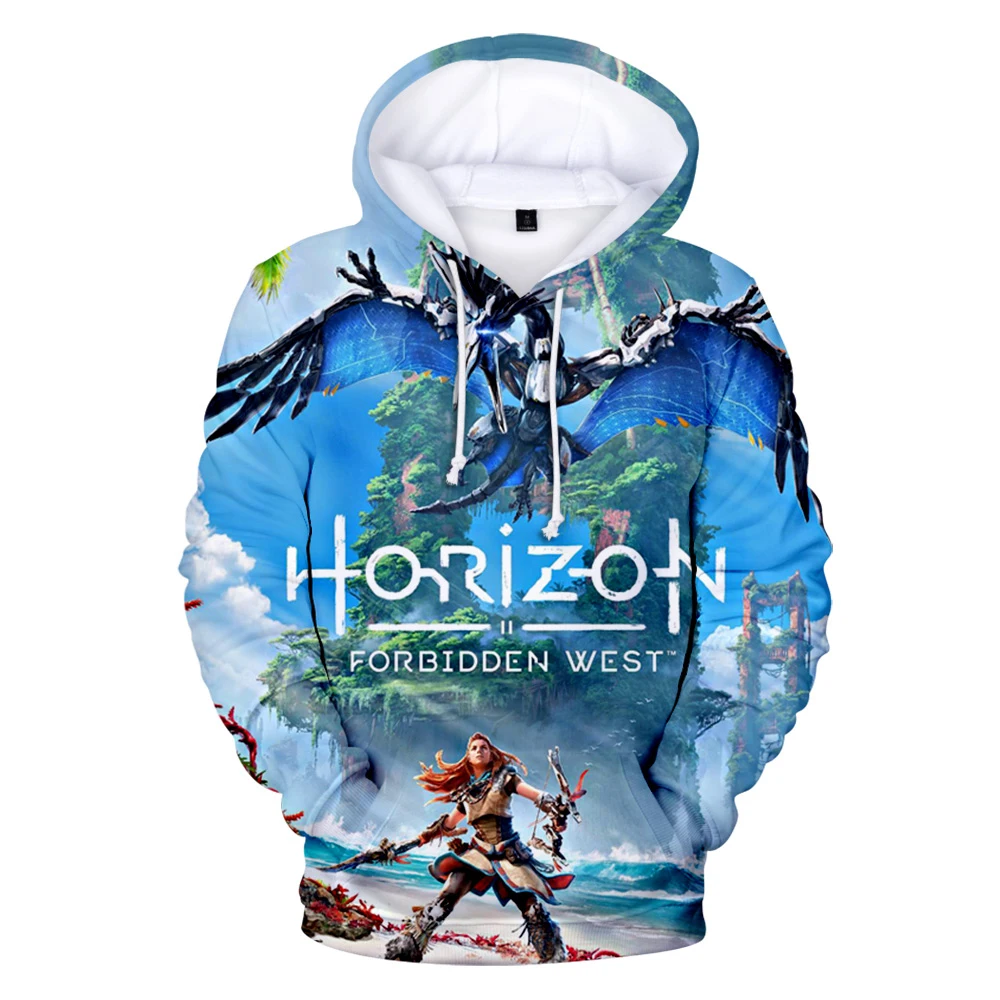 Horizon Zero Dawn Hoodie 3D Unisex Sweatshirts Long Sleeve Women Men\'s Hoodies 2020 Cosplay Games Harajuku Clothes Plus Size