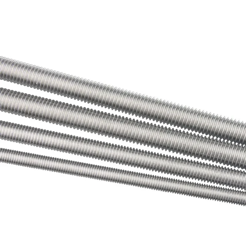 304 Stainless Steel Fully Threaded Rod – Metric M3 To M10, Headless Thread Studs In Lengths 16mm To 500mm (5-Piece, M4 X 80mm)