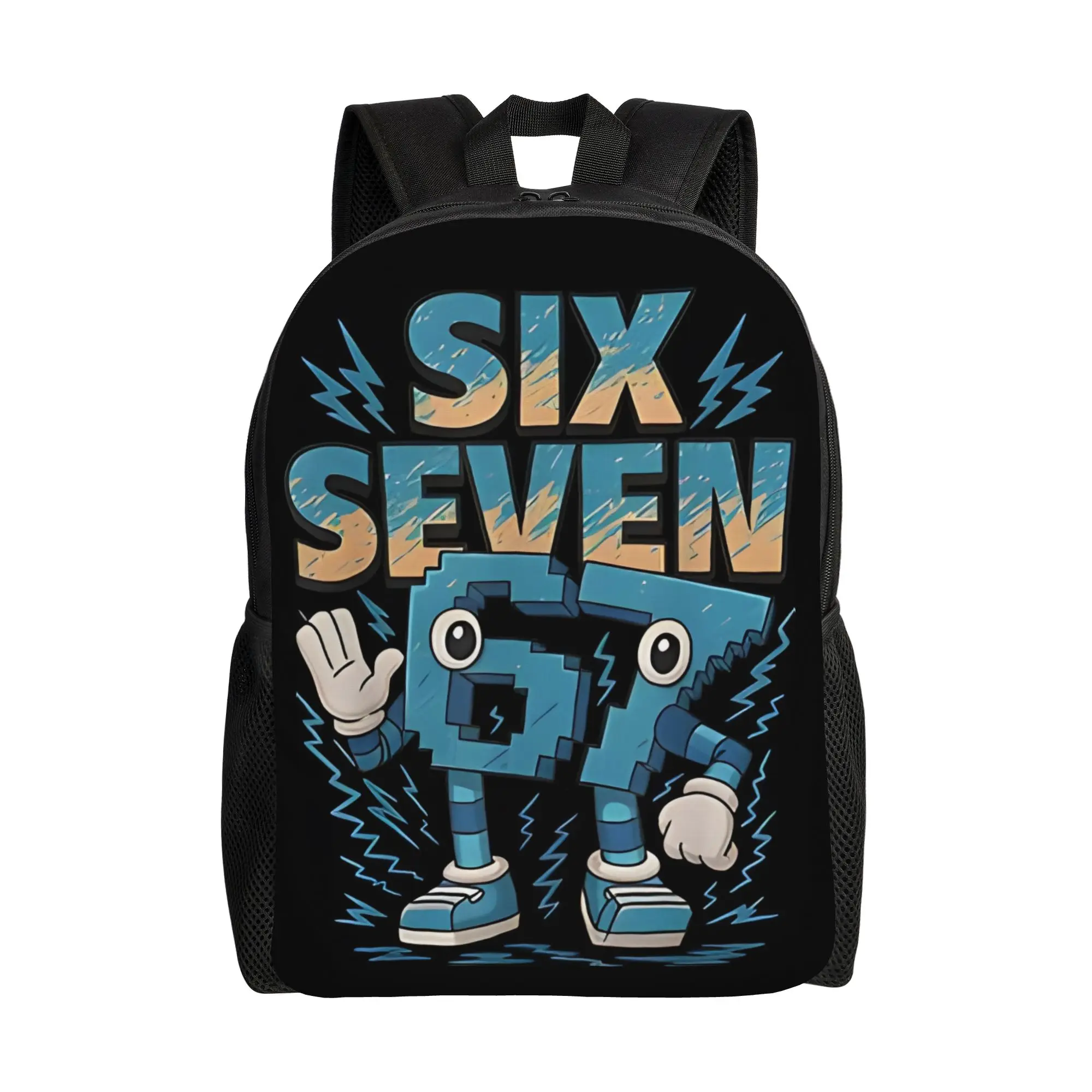 

1 PC Book Pack Six Seven Italian Brainrot Meme 67 Back to school season Sturdy Shoulder Couple Gift Light Knapsack