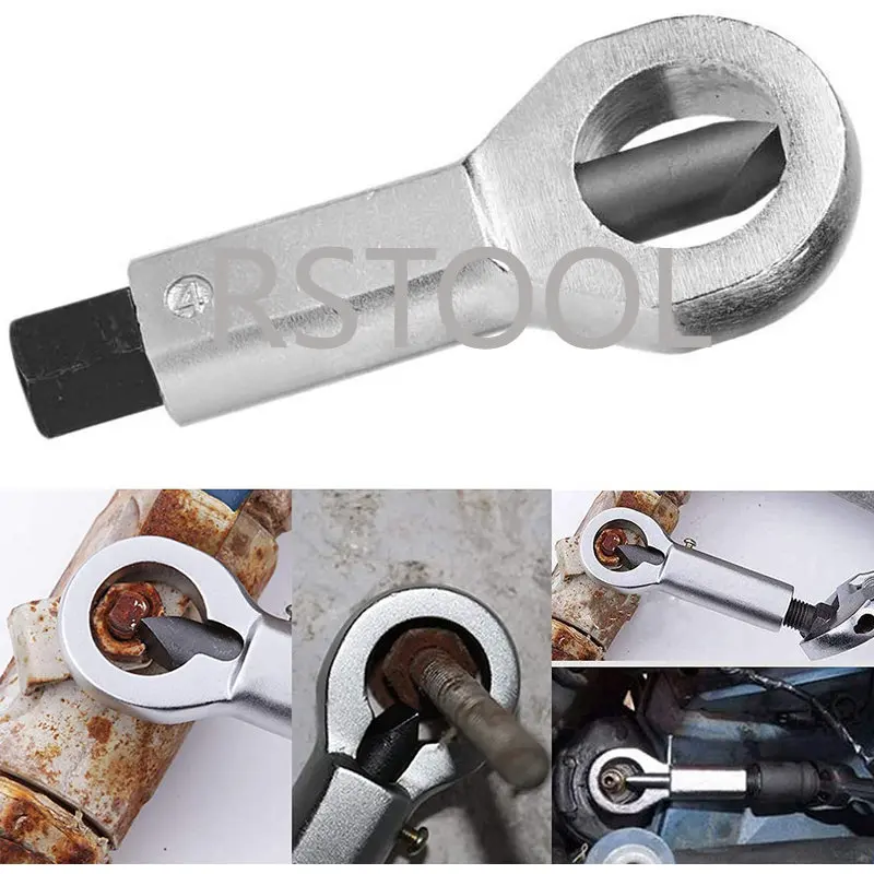Nut Splitter Cracker 9-12mm Metal Nut Splitter Breaker Manual Pressure Rusty Nut Separator Break Tool Nut Remover Extractor Tool