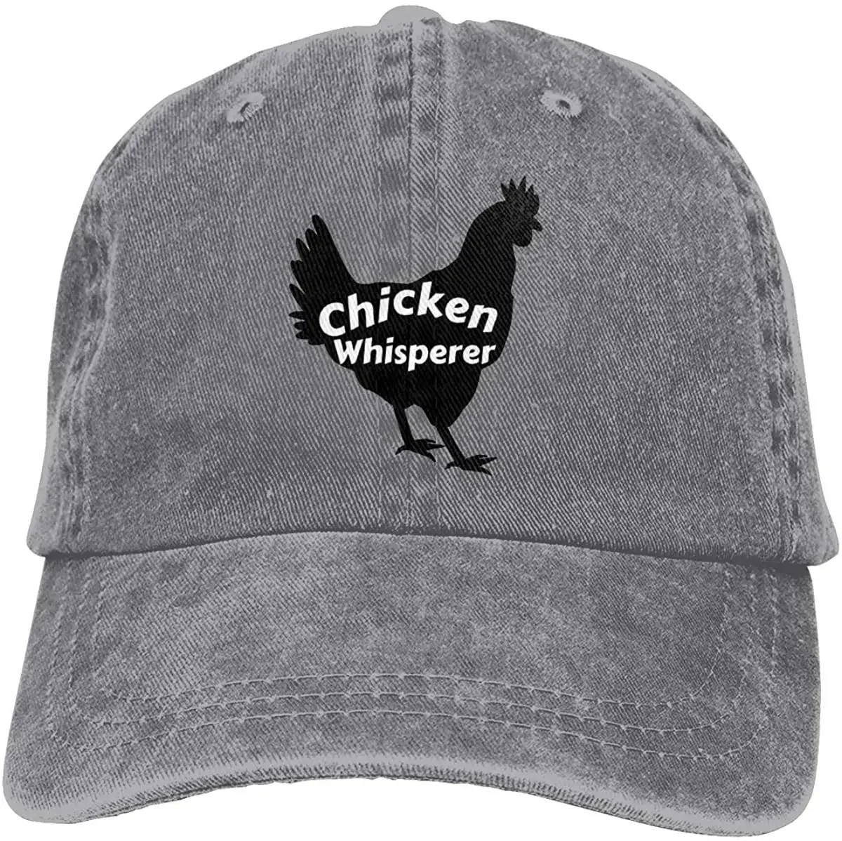 New Chicken Whisperer Denim Cap Baseball Dad Cap Cowboy Hat Adjustable Classic Washed 100% Cotton Sports for Men Women Hat