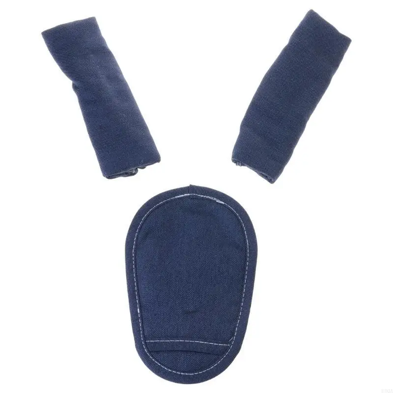 D5QA Funda para hombro para cochecito bebé suave y cómoda, conjunto práctico funda para hombro para cochecito bebé,