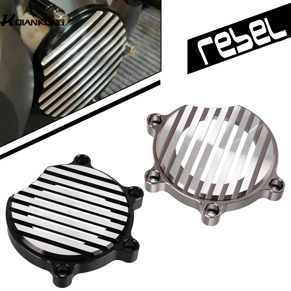 For HONDA CM500 CM300 REBEL500 REBEL300 CB500X CB400X CB400F Right Engine Case Pulse Timing Cover Guard Crash Slider Protector