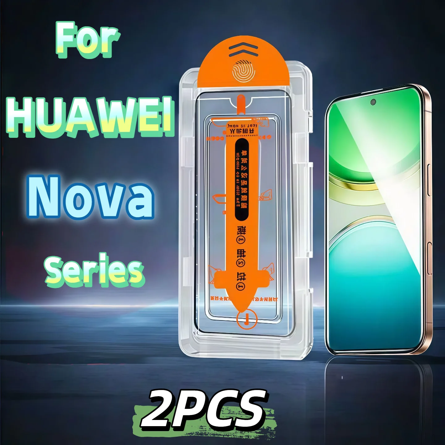 

2pcs Tempered Glass Screen Protector For Huawei Nova 12 11 9 8 7 10 Pro Ultra Nova9 Nova10 PRO HD Clear Anti-Scratch Bubble Free