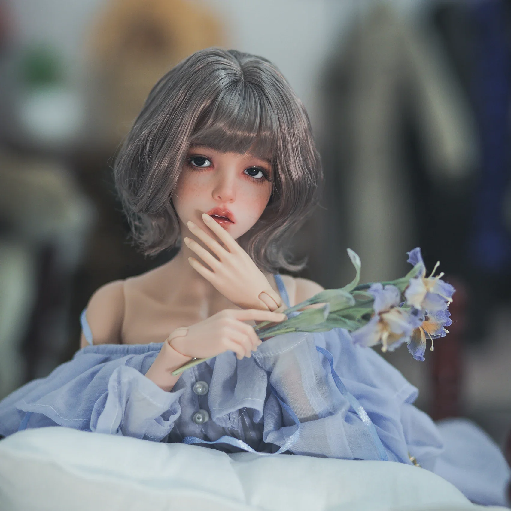 

Новая специальная кукла SD BJD 1/3 63см IP sid Soo модная женская импортная смола тонкое тело макияж в наличии девушка заряда