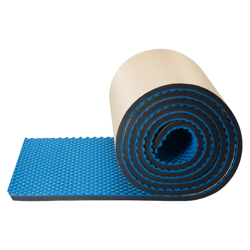 Schiuma fonoassorbente autoadesiva per uso a parete Materiale super silenzioso e per la riduzione del rumore Scheda fonoassorbente ignifuga