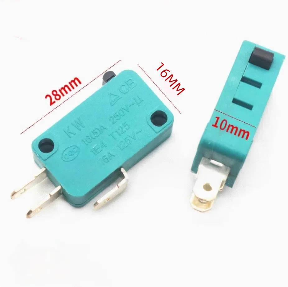 YYT 1PC KW7-0 Rice Cooker Induction Cooker Switch Light Scale 15A/16A Contact Switch Micro Switch 3-Pin