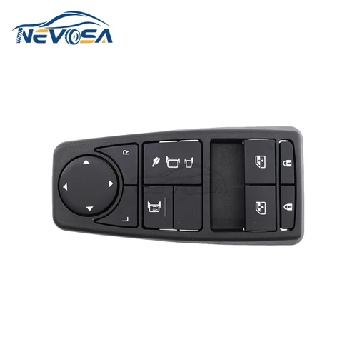 Imagen 2 del producto NEVOSA 81258067093 Interruptor de control de ventana eléctrica automático del lado del conductor para MAN Truck Man TGS TGX TGL TGM 24V