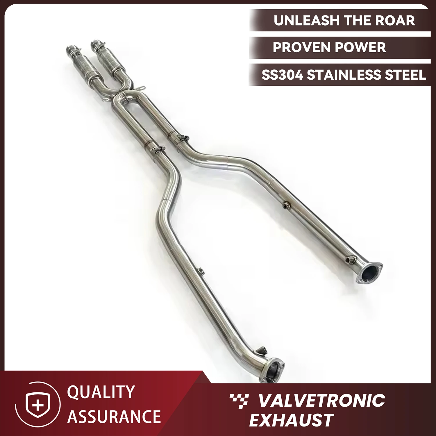 

ECCF SUS304 Stainless Steel Midpipe Performance Exhaust for BMW M3 E90 E92 E93 4.0L with Easy Installation