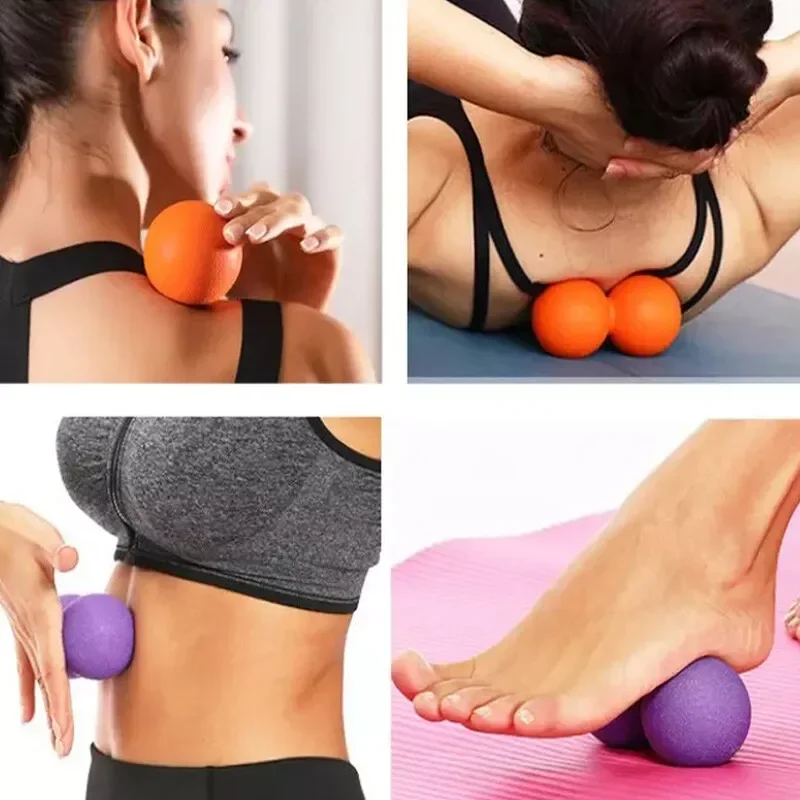 Yoga Exercise Balance Ball for Muscle Massager Rehabilitation Exercise Yoga Accessories Work Out Equipment Pilates Ball  Fitness image 4
