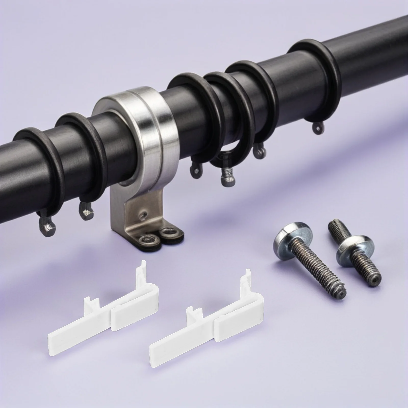 

12Pcs Vertical Blind Clips Strong Curtain Accessories Dustproof Easy Install Rv Office Home Window Shade Clips