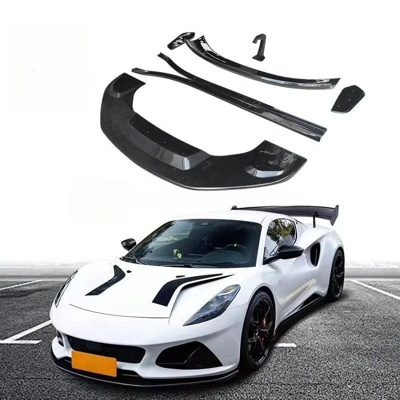 Lo Body Kit Dry Carbon Fiber New Condition Front Lip Side Skirts Rear Spoiler Wing Bumper