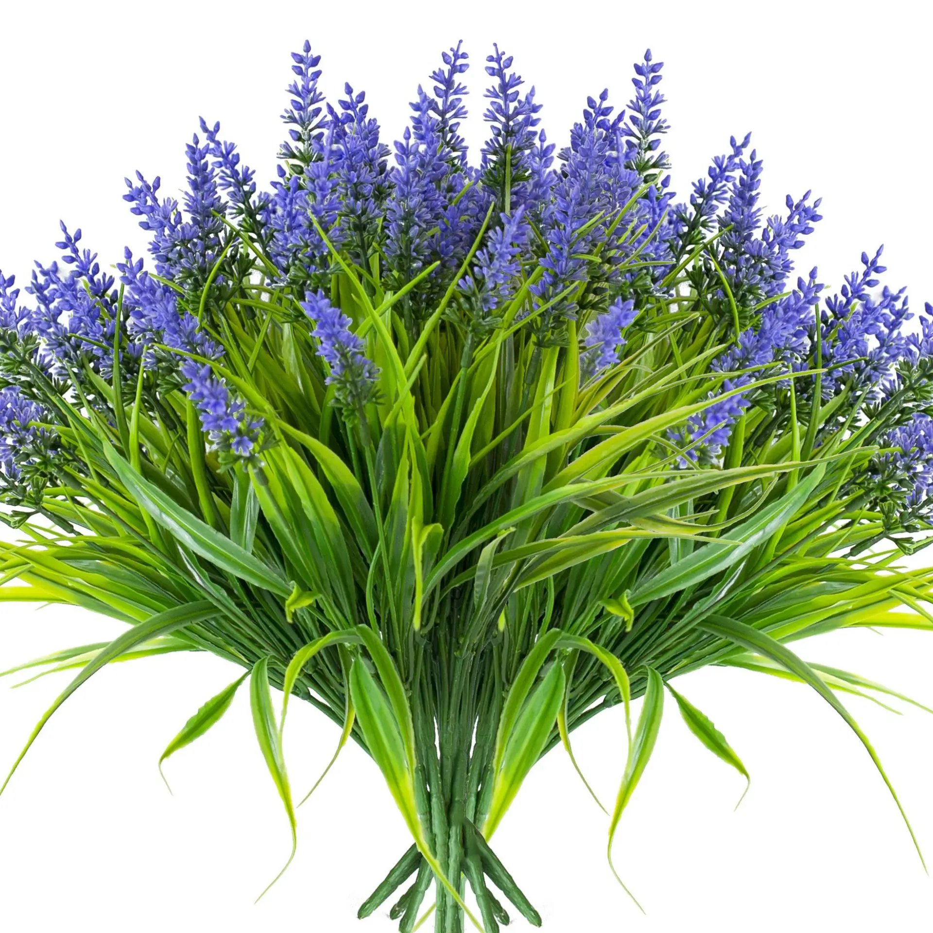 

Simulation 7 Fork Monkey Grass Lavender Spring Grass Fake Flower Outdoor Decoration Wedding Decoration