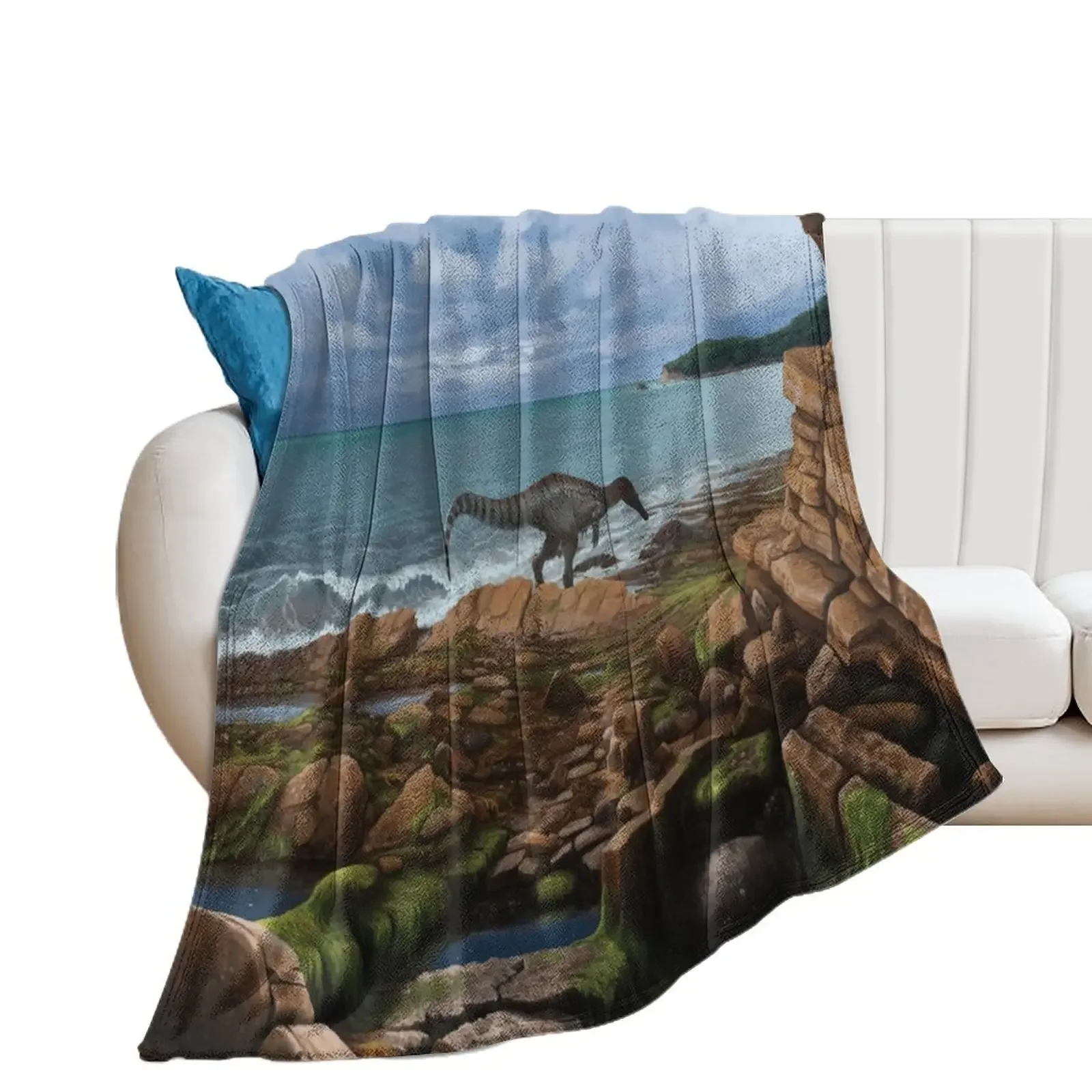 Baryonyx walkeri Throw Blanket Sleeping Bag Sofas Summer Blankets