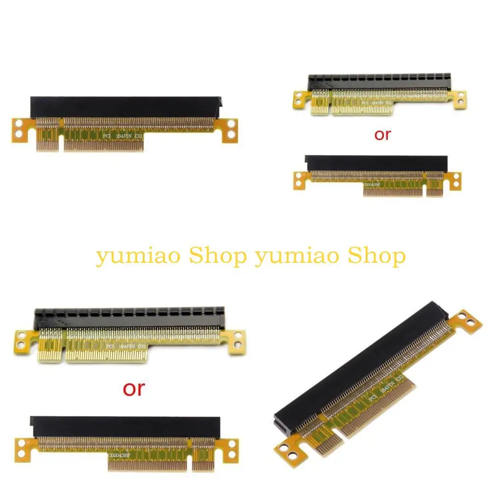 

587B PCI for Express Riser Card to x16 Left Slot Adapter For 1U Servers