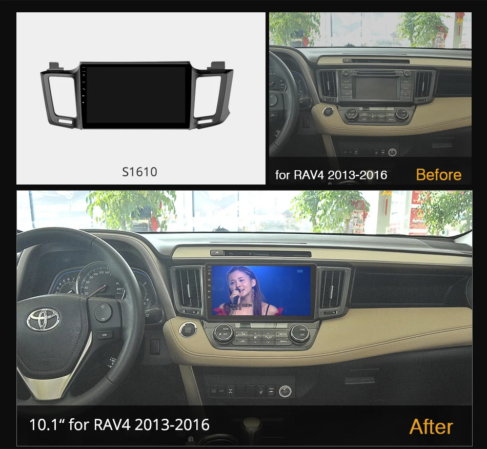 Ownice K6+ 2K for Toyota RAV4 4 XA40 5 XA50 2012 - 2018 Car Radio Multimedia Video Player Navigation Stereo GPS Android14 No DVD