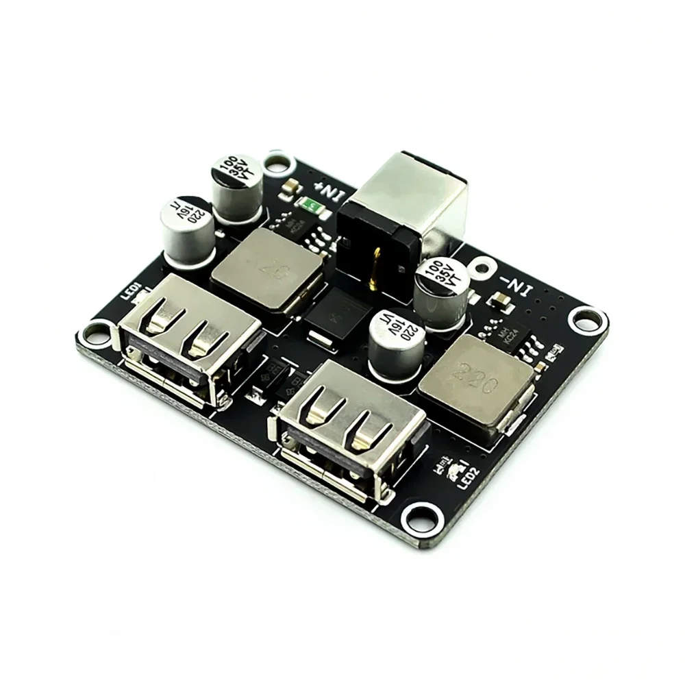 USB QC3.0 QC2.0 DC-DC Buck Converter Charging Step Down Module 6-32V 9V 12V 24V to Fast Quick Charger Circuit Board 3V 5V 12V