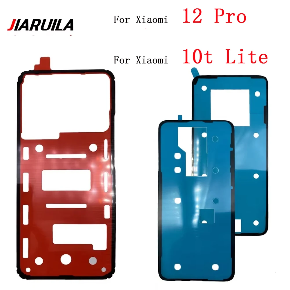 

For Xiaomi 11 11T 12 Pro Lite / For Redmi Note 7 8 9s 10 Pro Adhesive Sticker Back Housing Battery Cover Tape Waterproof