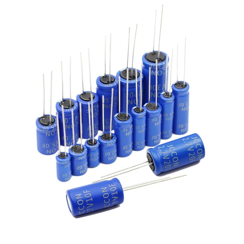 5-10 SZT. Kondensator 2.7V 1.0/1.5/2.0/3.3/4.0/5.0/7.0/10/15/20/30F Kondensator 2.7V1F 2.71.5F 2.73.3F 2.75F 2.710F 2.715F 2.720F — zdjęcie produktu 2