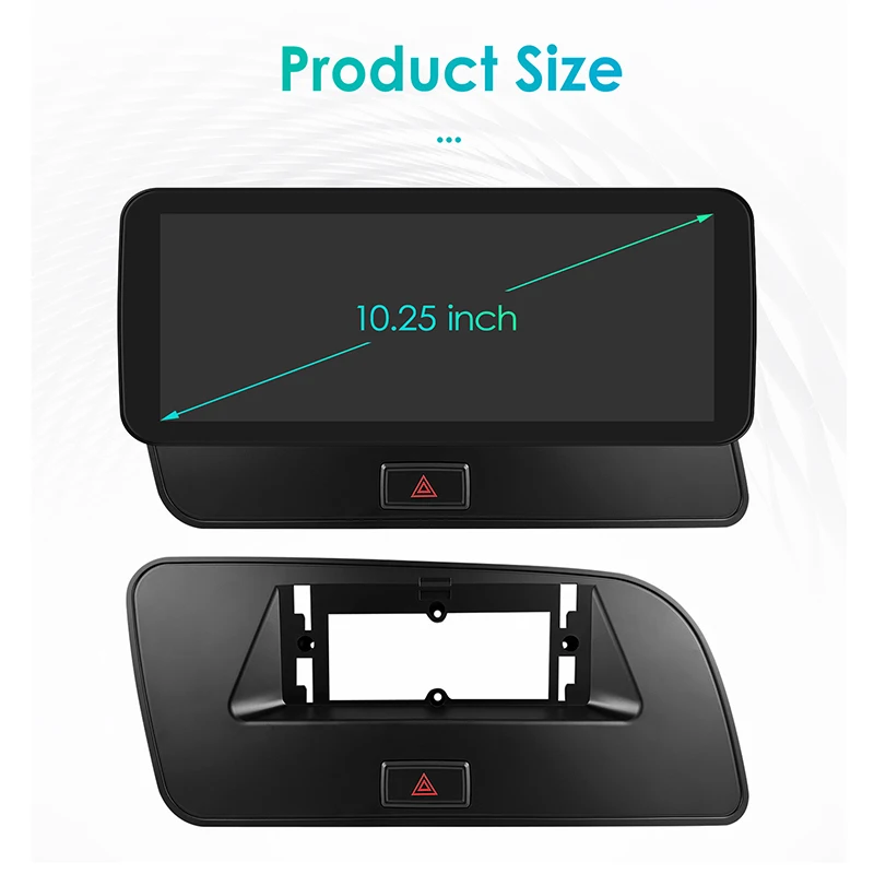 10.25Inch Android Auto Car radio For Audi Q5 2009-2016 Multimedia Video player 4G Carplay GPS navi Stereo Audio 2din Autoradio