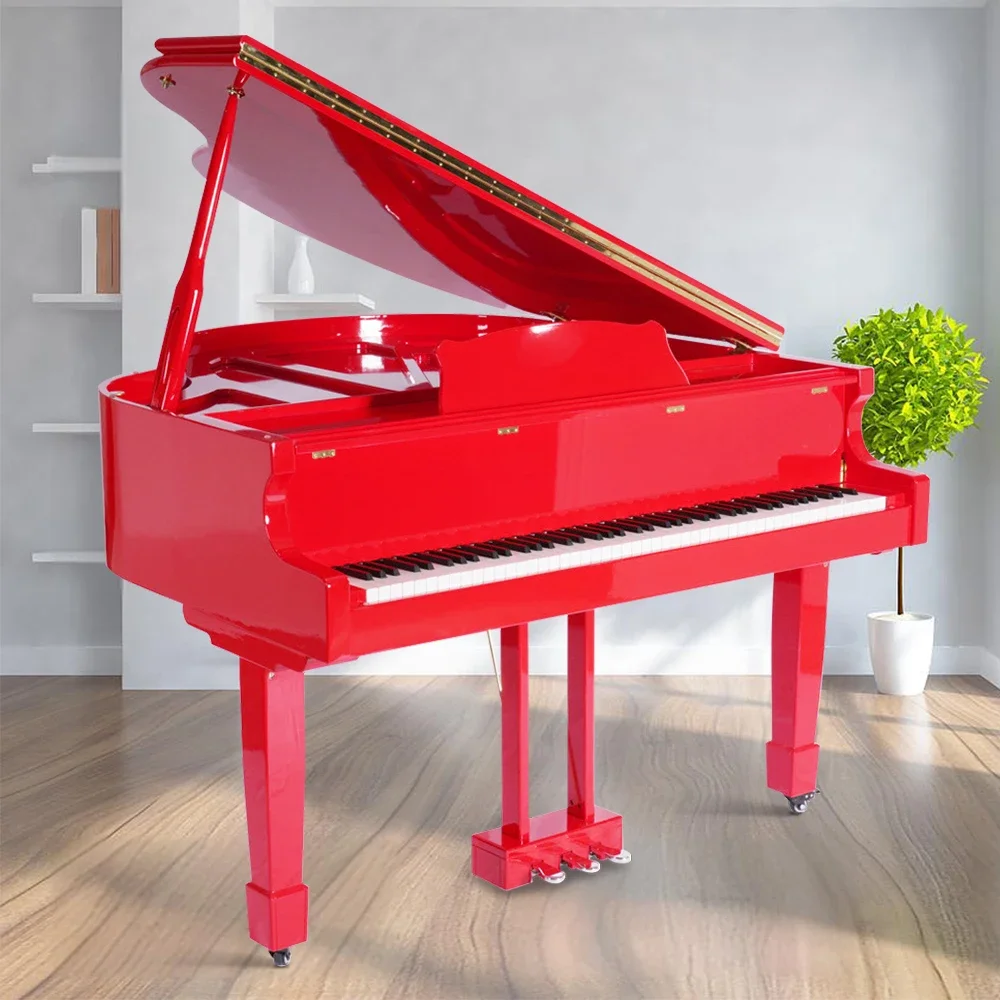 

Digital Grand Piano 88-Key Professional Piano High Quality 16-Level Touch Sensitivity YM-A158GD Luxury Piano