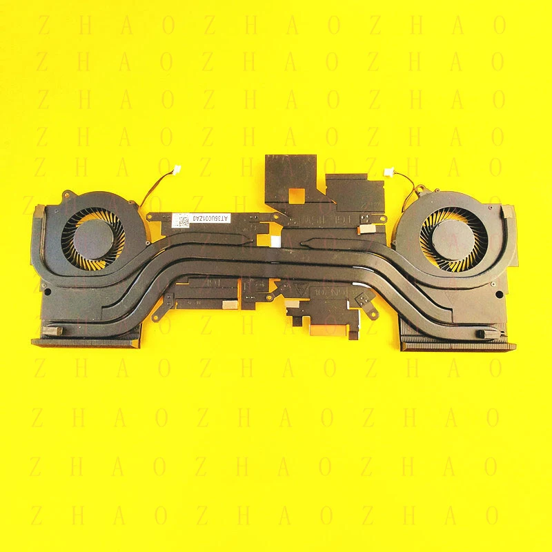 L+ FOR DELL Alienware m15 R6 Laptop Cooling Copper Tube Cooling Fan 0T9Y8Y T9Y8Y