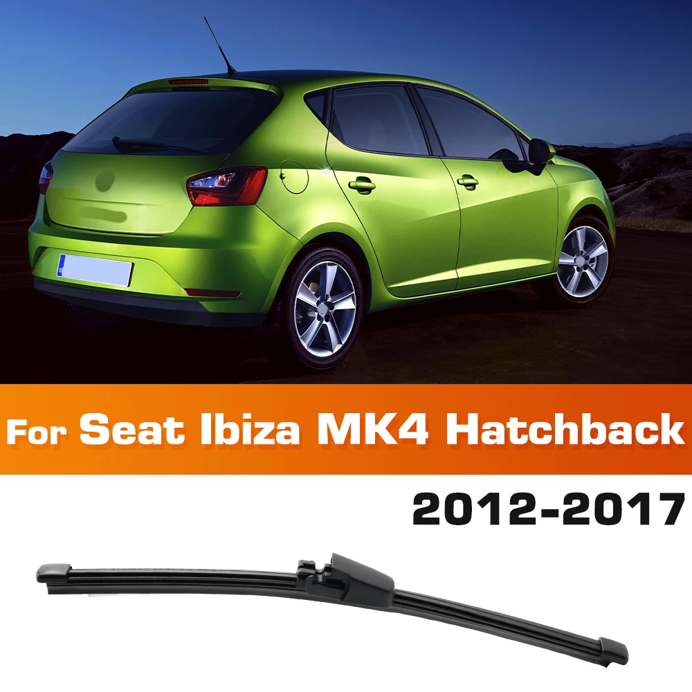 Scheibenwischer 14" Heckscheibenwischerblatt für Seat Ibiza Fließheck 2012 2013 2014 2015 2016 2017 MK4 Facelift Windschutzscheibe Windschutzscheibe Heckscheibe