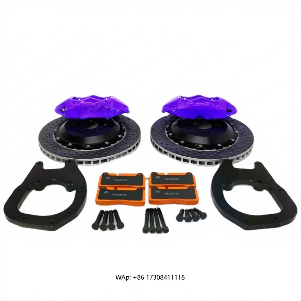 

New High Quality Car Brake Sets 4 Pot Rear Caliper Kit with Steel Disc