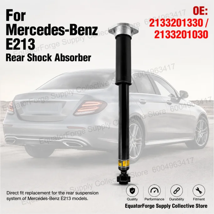 Direct Fit High Stability Standard Assembly Rear Shock Absorber for Mercedes-Benz E213 - OE 2133201330 / 2133201030