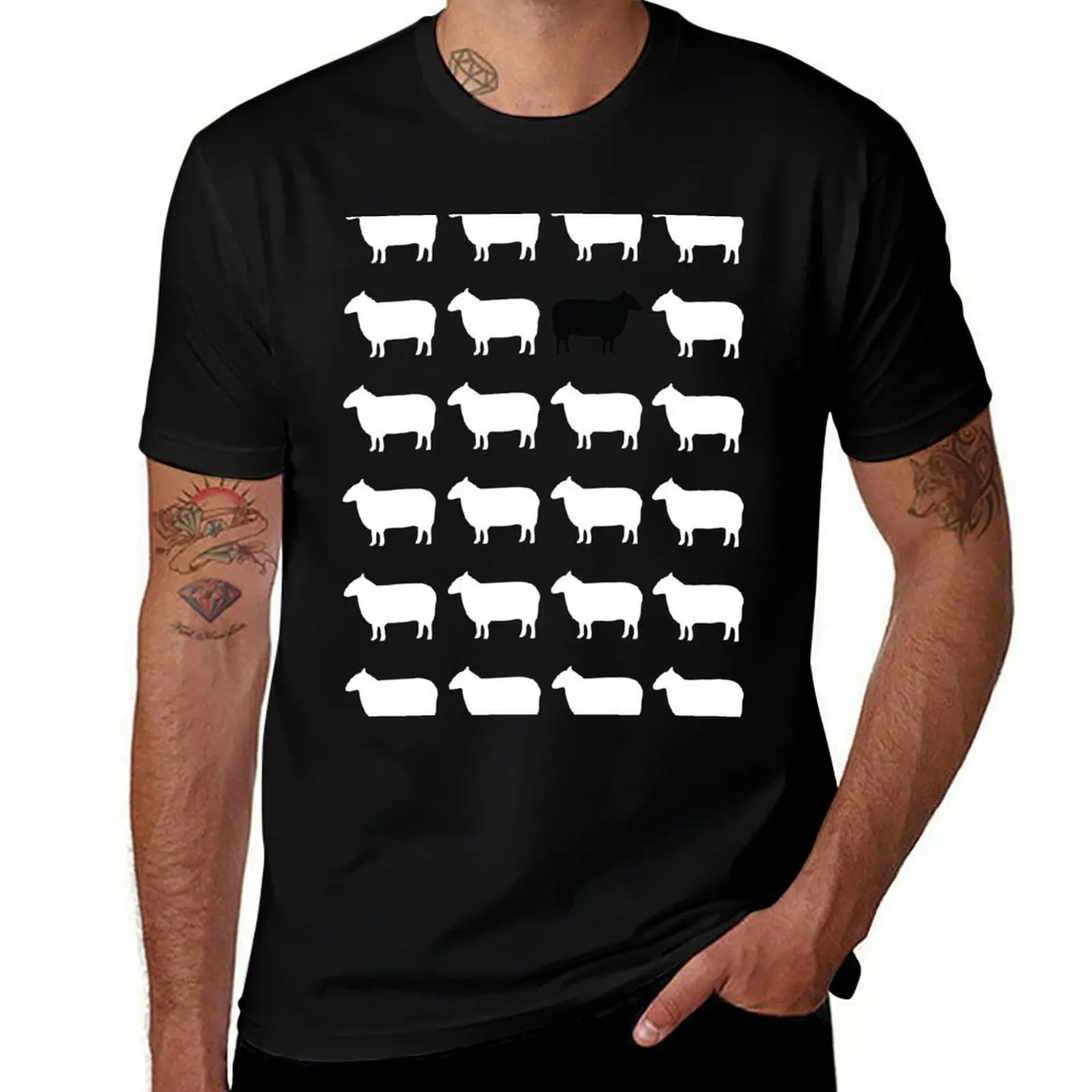 

Black Sheep T-Shirt t shirt for man 100 percent cotton man t shirts for men casual t shirts for man slim fit T-Shirt