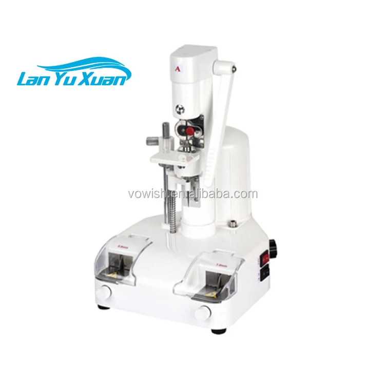 LG-988A optical notching glass cutting machine hot sale lens drilling notching machine