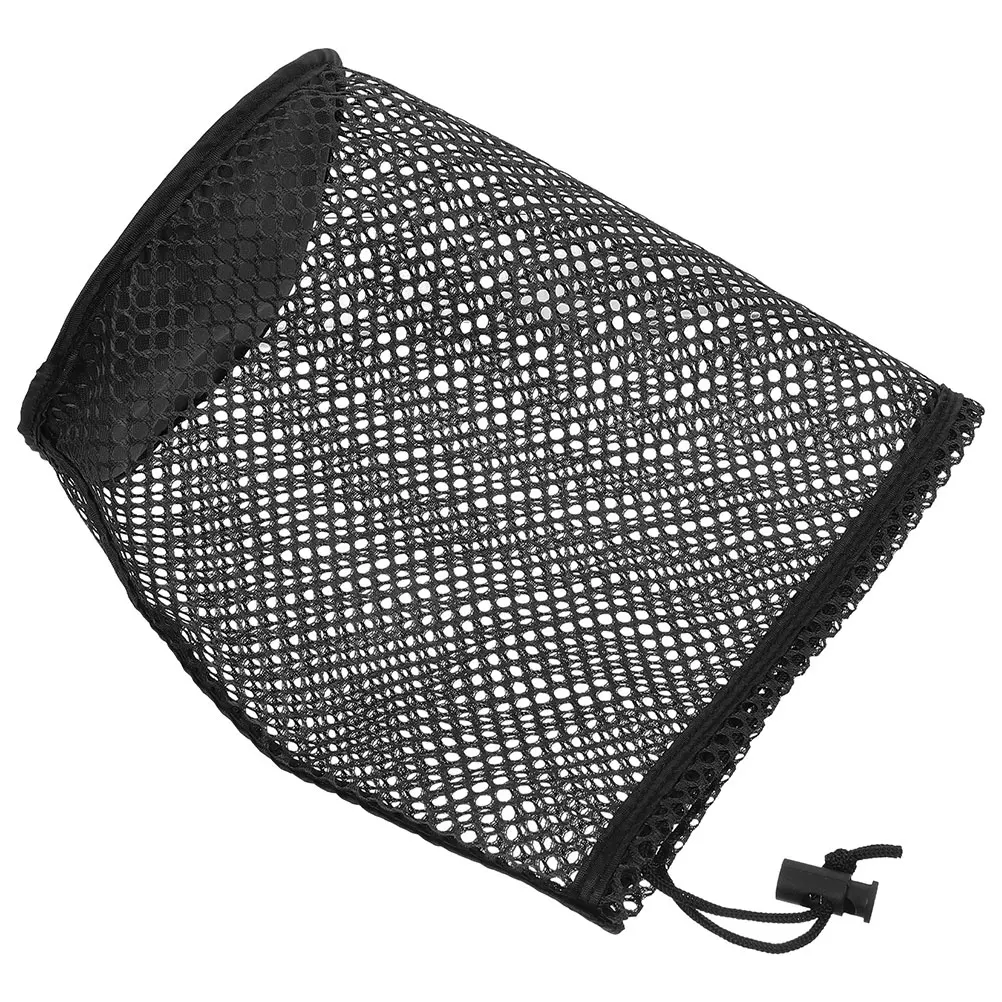 

Golf Bag Black Mesh Bags Ball Accessories Net Pouch Nylon Breathable Storage Accessory Drawstring Travel