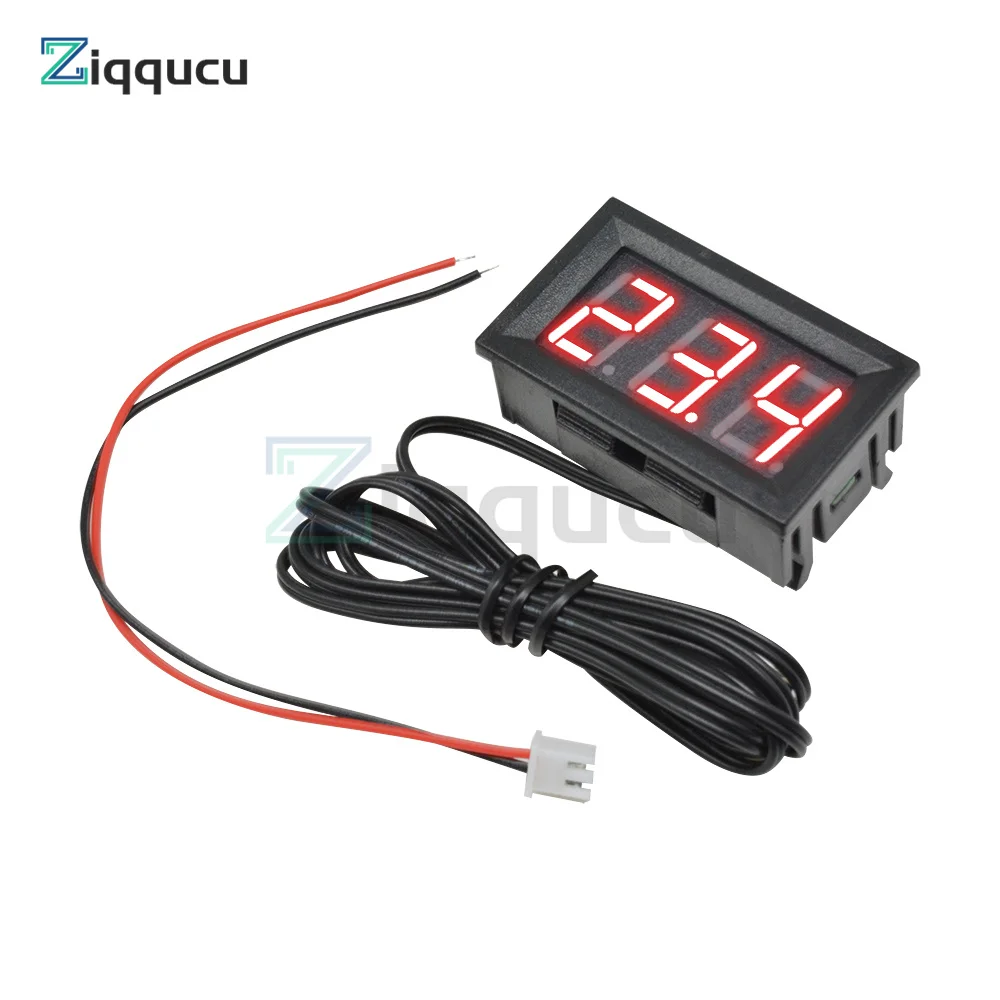 0.56 Inch Digital LED Thermometer Car Indoor Outdoor Incubator Acquarium Temperature Sensor Meter Weather Detector Monitor