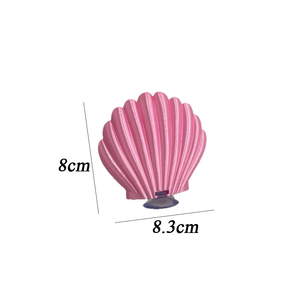 New Shell Shaped Betta Hammock Suction Cup Smooth Pad Fish Cave Fish Hideout Aquarium Decor