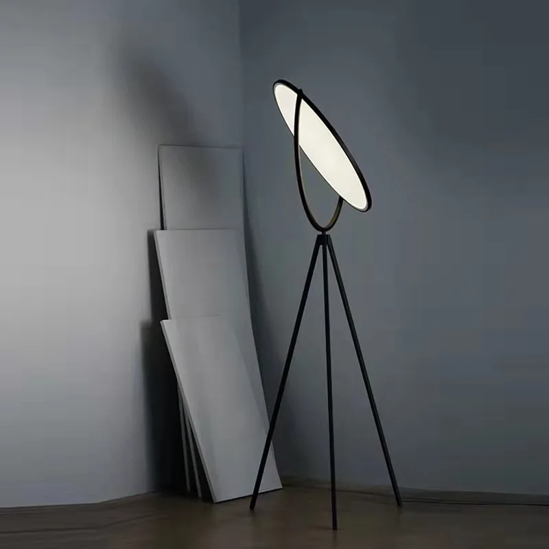 SANDYHA Lampara De Pie Salon Nordic Minimalist 3-legged Standing Floor Lamp Abajur Para Quarto Led Light for Bedroom Living Room