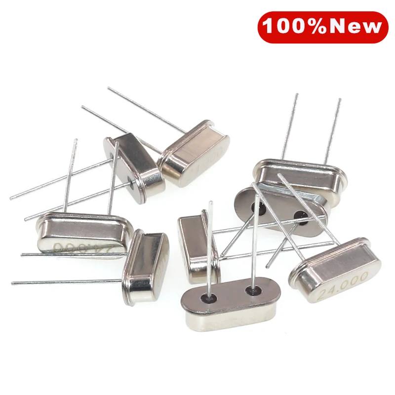 100pcs 8.064MHz Resonator Crystal Oscillator Passive Quartz HC-49S Through Holes 8.064 MHz 8.064M Hz Oscillator New DIY Kit