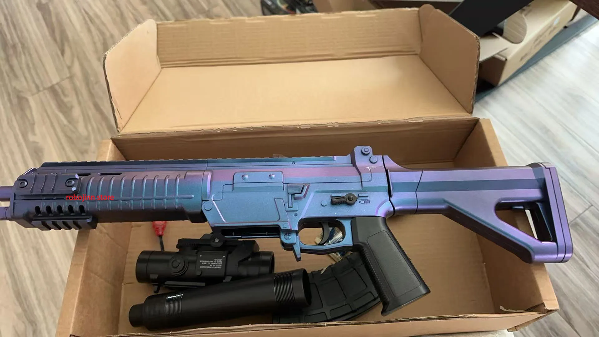 M416 전기 젤 블래스터 EBB 소총, 야외 팀 CS 게임용 젤 볼 블래스터 건, 성인 청소년을 위한 부모-자식 장난감(선물)