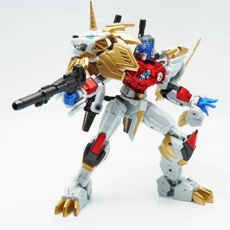 

【24-hour Shipping】Transformed Toy PT-03 White Lion OP Commander Action Character Model Figure Original Box Collection Gift