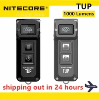 Original NITECORE TUP flashlight portable light Pocket Light EDC Key Light Keychain Flashlight Camping torch hiking lantern