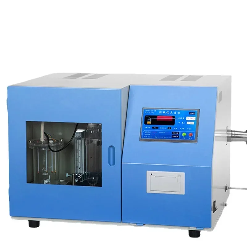 Fast intelligent sulfur analyzer Coulomb automatic sulfur analyzer sulfur content detection of coal