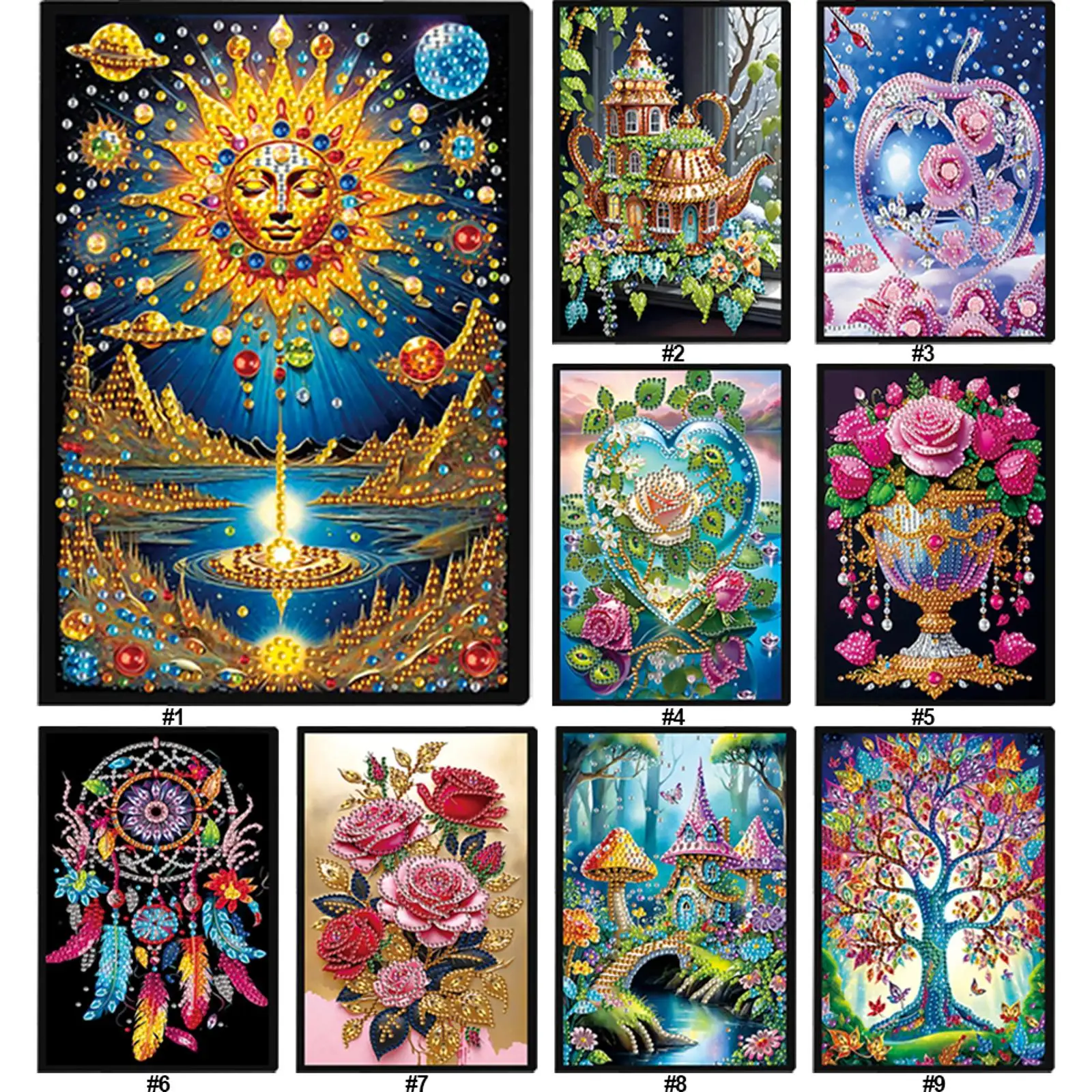 

Блокноты для алмазной вышивки «Кристальный яблоко» необычной формы, 50 страниц, блокнот-скетчбук для подарков на дни рождения или Рождество