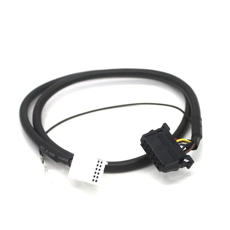 Retroffit Adapter Cable Plug 12 Pin Quadlock CD Changer For golf 5 passat 3c