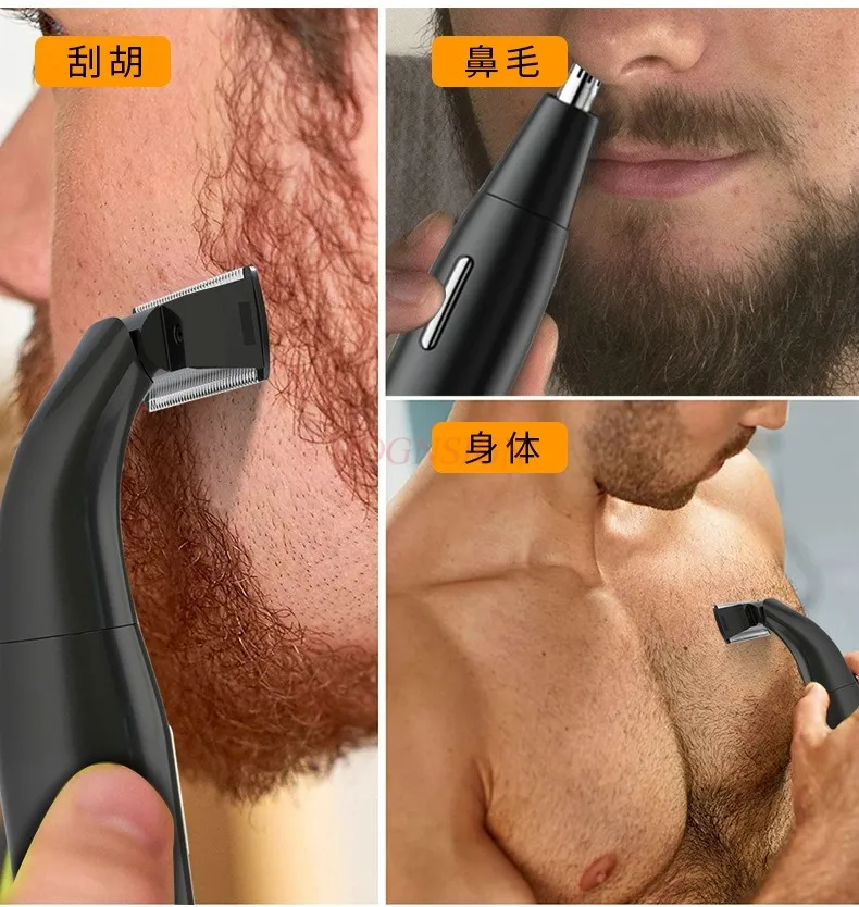 Hair Removal Appliance Painless Electric Shaver Eyebrow Trimmer for Men/Women Nose Hair Trimmer 4 in 1  Nose Hair Trimmer