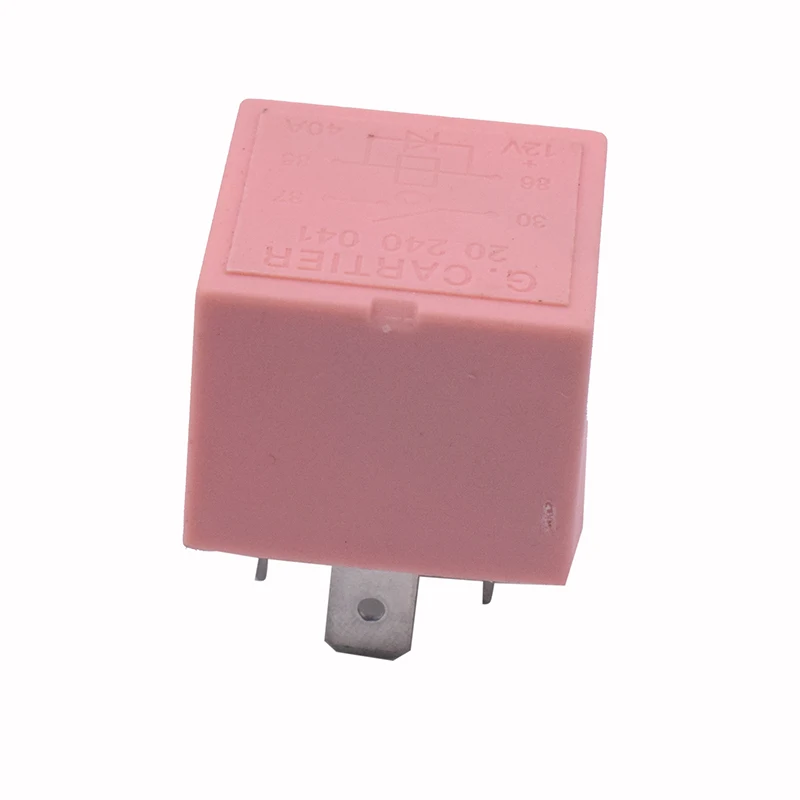 4-Pin Pink Relay For Renault Clio Trafic Megane Vivaro Nissan 20240041 8200308271