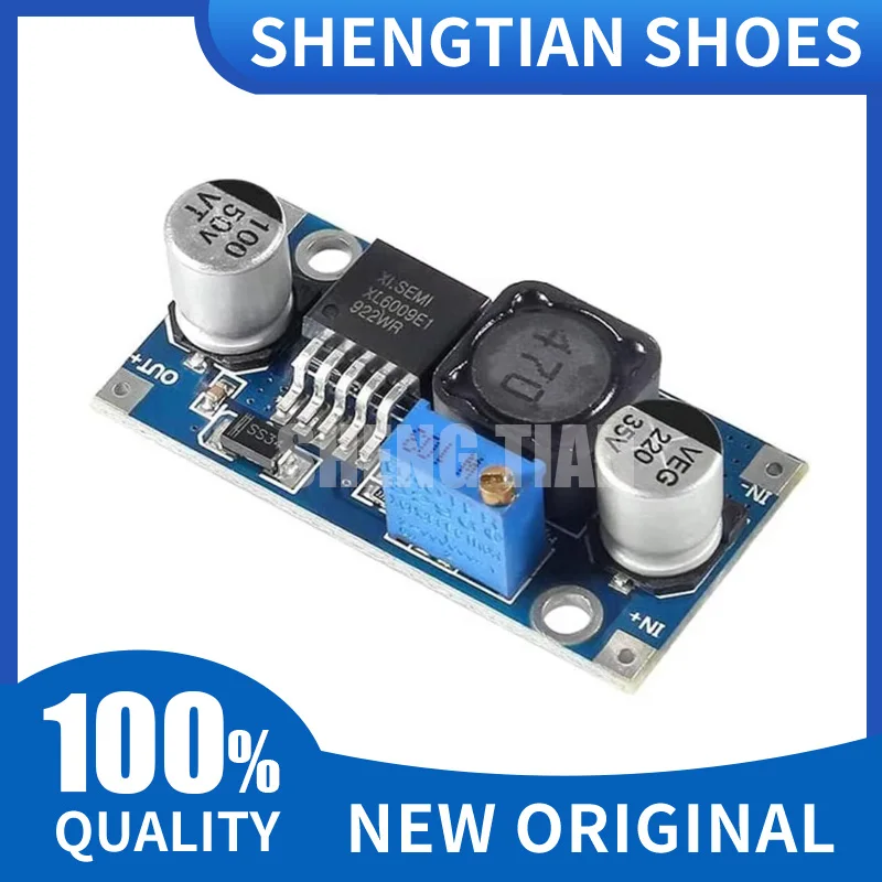 1-5/PCS XL6009 4A Boost Converter Step Up Adjustable 15W 5-32V to 5-50V DC-DC Power Supply Module LM2577 Step-up Module