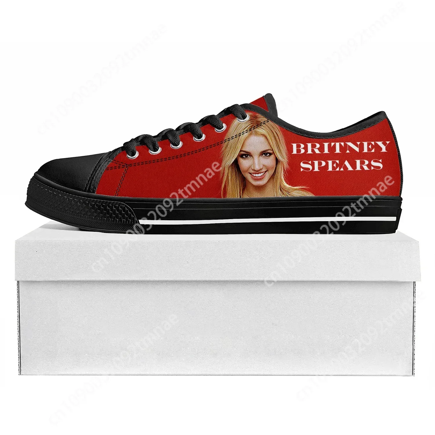 

Britney Spears Low Top High Quality Sneakers Mens Womens Teenager Canvas Customized Sneaker Casual Couple Shoes Custom Made Shoe