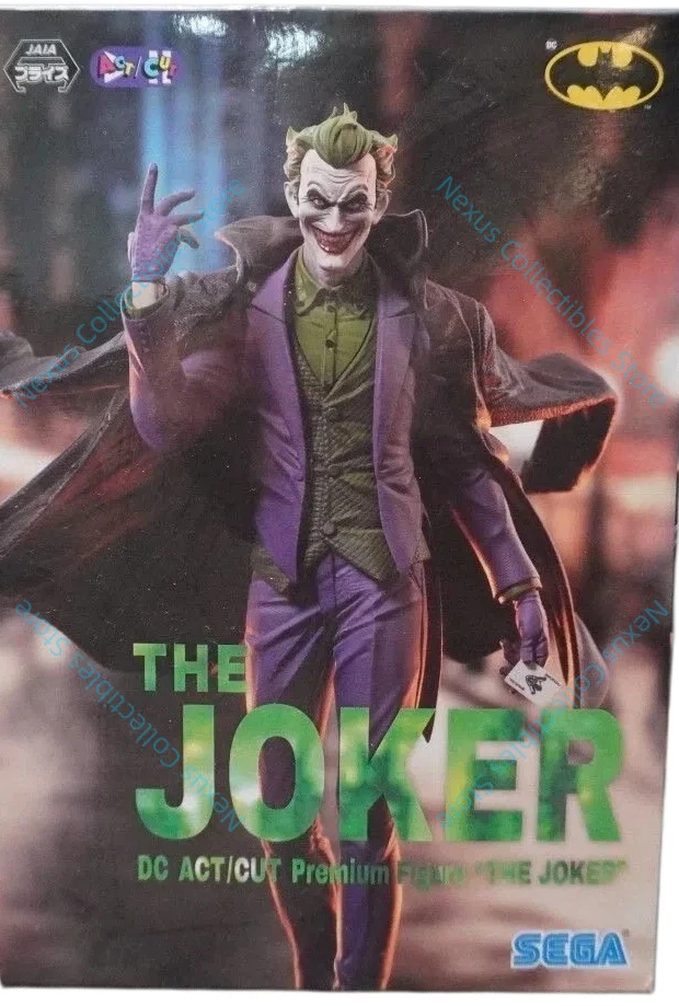 В наличии: Оригинальная коллекционная фигурка Harley Quinn из SEGA DC ACT CUT PM, ПВХ, аниме-стиль, настольная модель, игрушка-кукла.